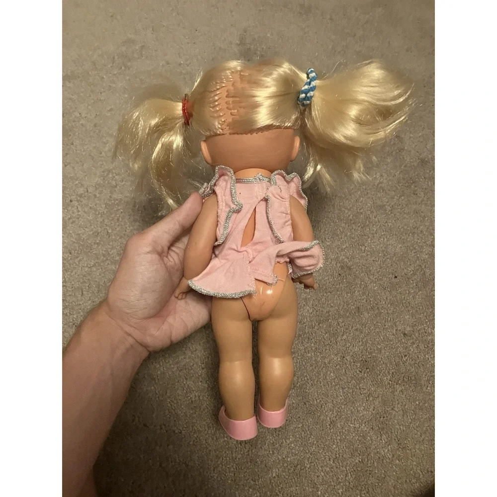 Lot Of (3) Mattel PJ Sparkles Doll Vtg 1988 Light Up Lil Miss Makeup Doll Etc